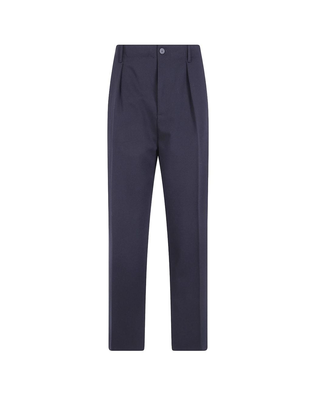 Semicouture Blue Tera Pants