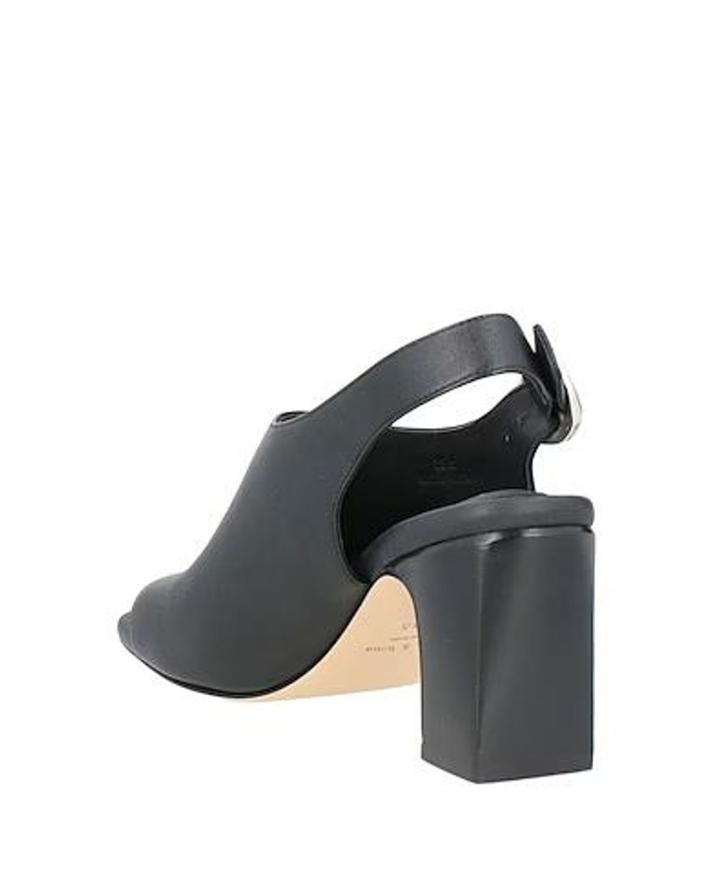 Rag & Bone Black Open-Toe High-Heeled Sandals