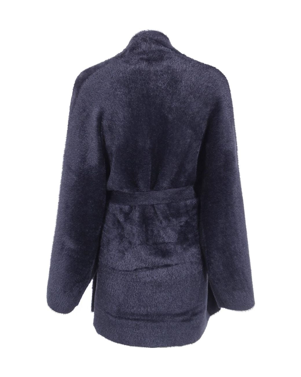 Emporio Armani Blue Long-Sleeve Cardigan