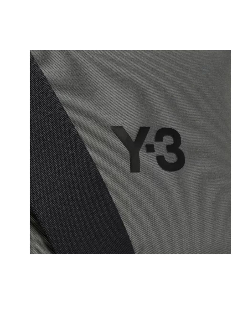 Y-3 Gray Small Crossbody Bag for men