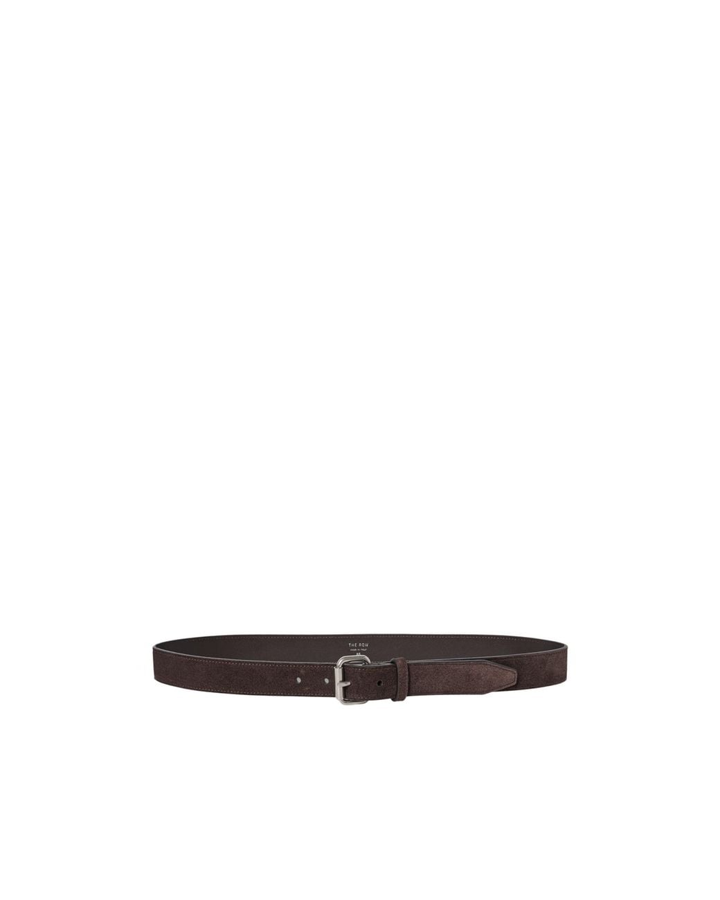 The Row White Geo Belt for men
