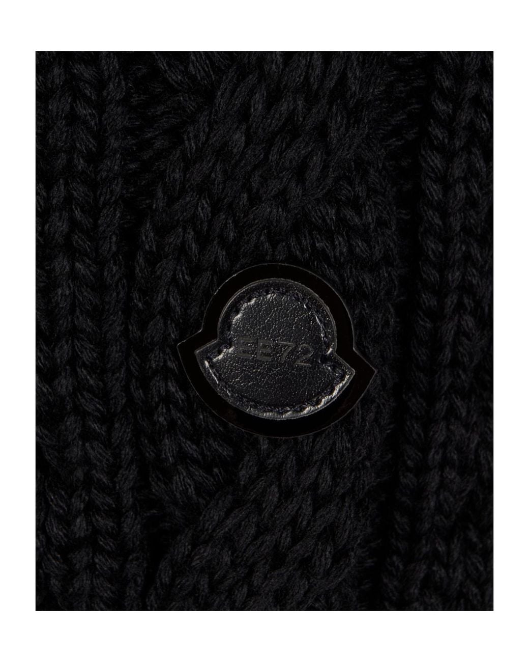 Moncler Black X Edward Enninful Turtleneck Knitted Jumper