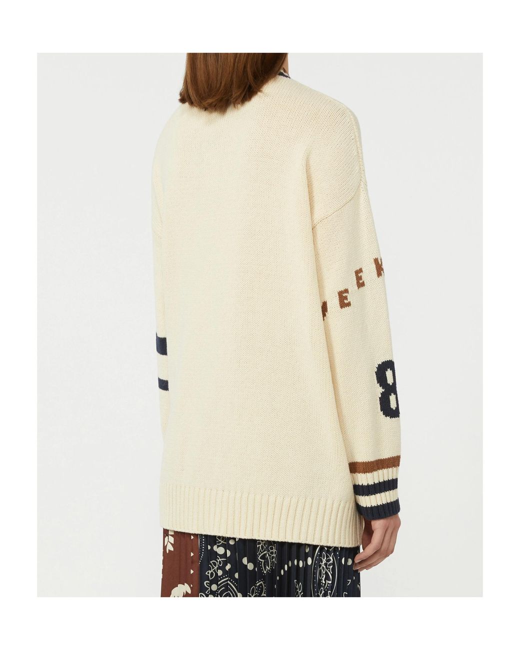 Max Mara Natural Oversized Cardigan