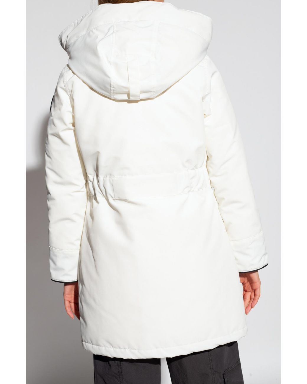Canada Goose White Paradigm Trillium Parka