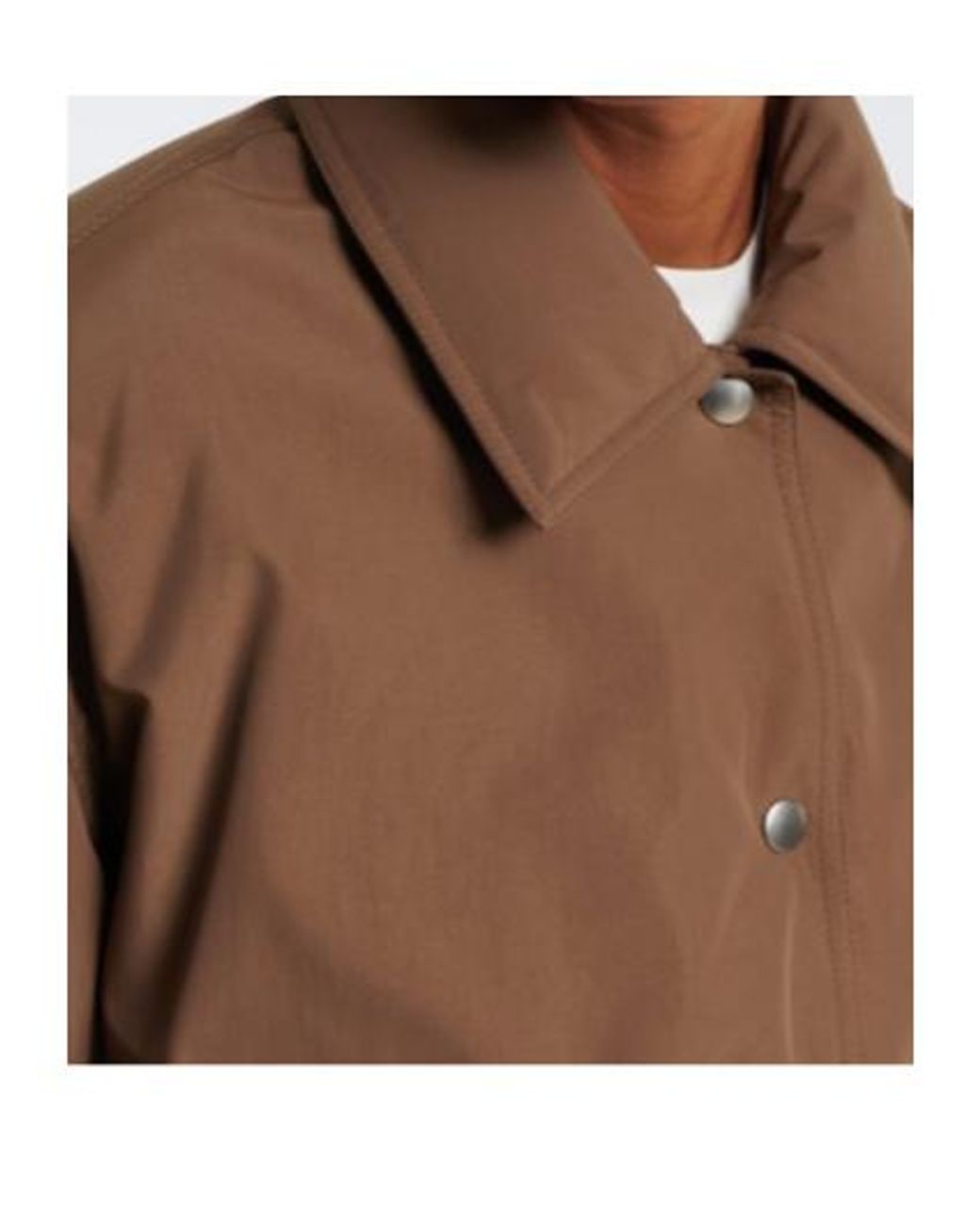 Jil Sander Brown Techincal Down Jacket