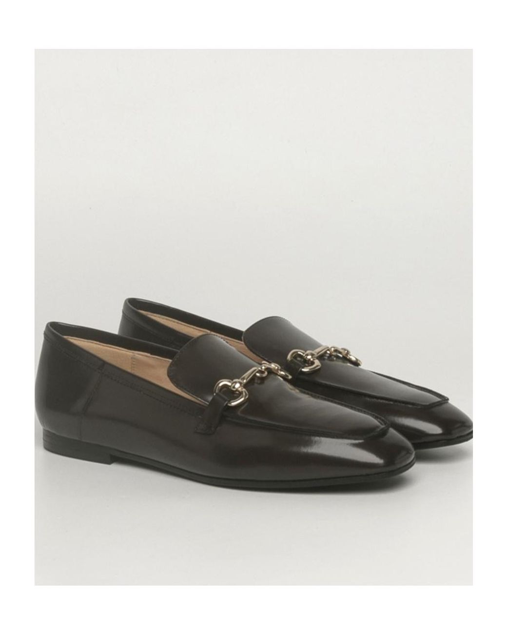Fabio Rusconi Black Buckle Loafers