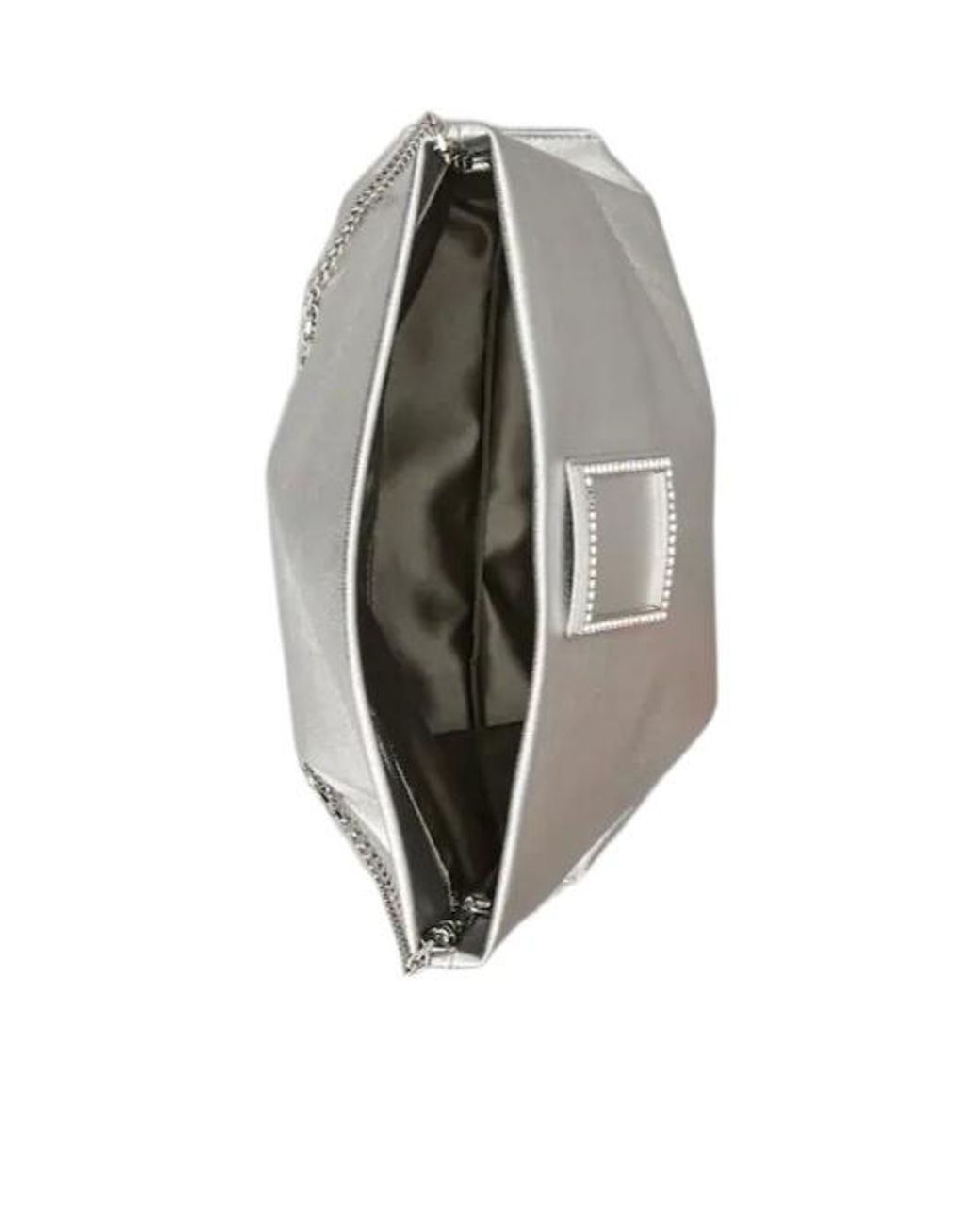 Roger Vivier White Trompette Clutch Bag