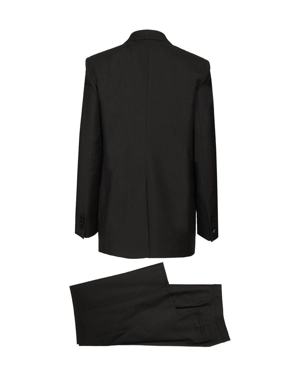 Tagliatore Black Double-Breasted Tailored Suit