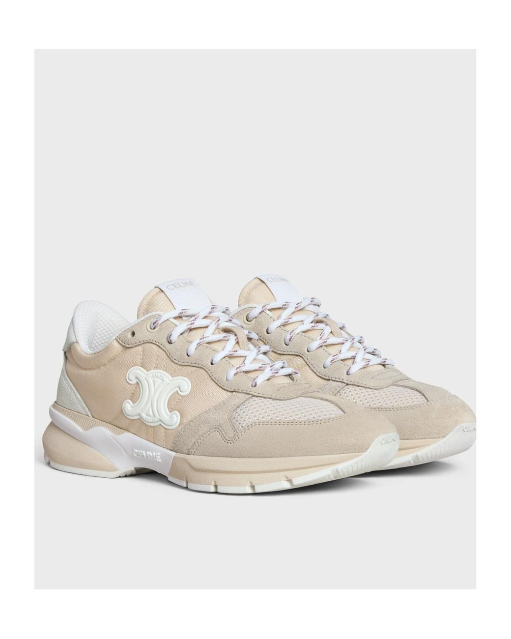 【CELINE】RUNNER CR-04 SNEAKERS Celine Runner Cr-04 Sneaker in White | Lyst
