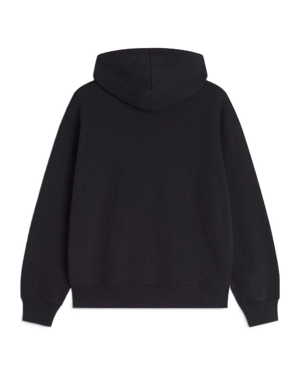 Maison Kitsuné Black Maison Kitsuné Fox Head Comfort Hoodie for men