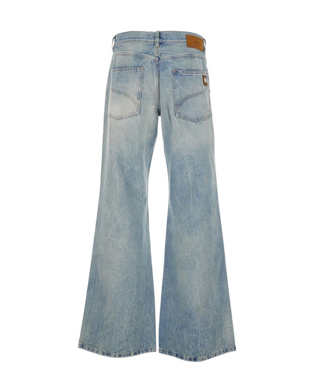 Amiri Blue Belt Loop Jeans for men
