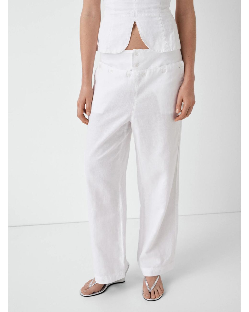 GIMAGUAS White Anna Trousers
