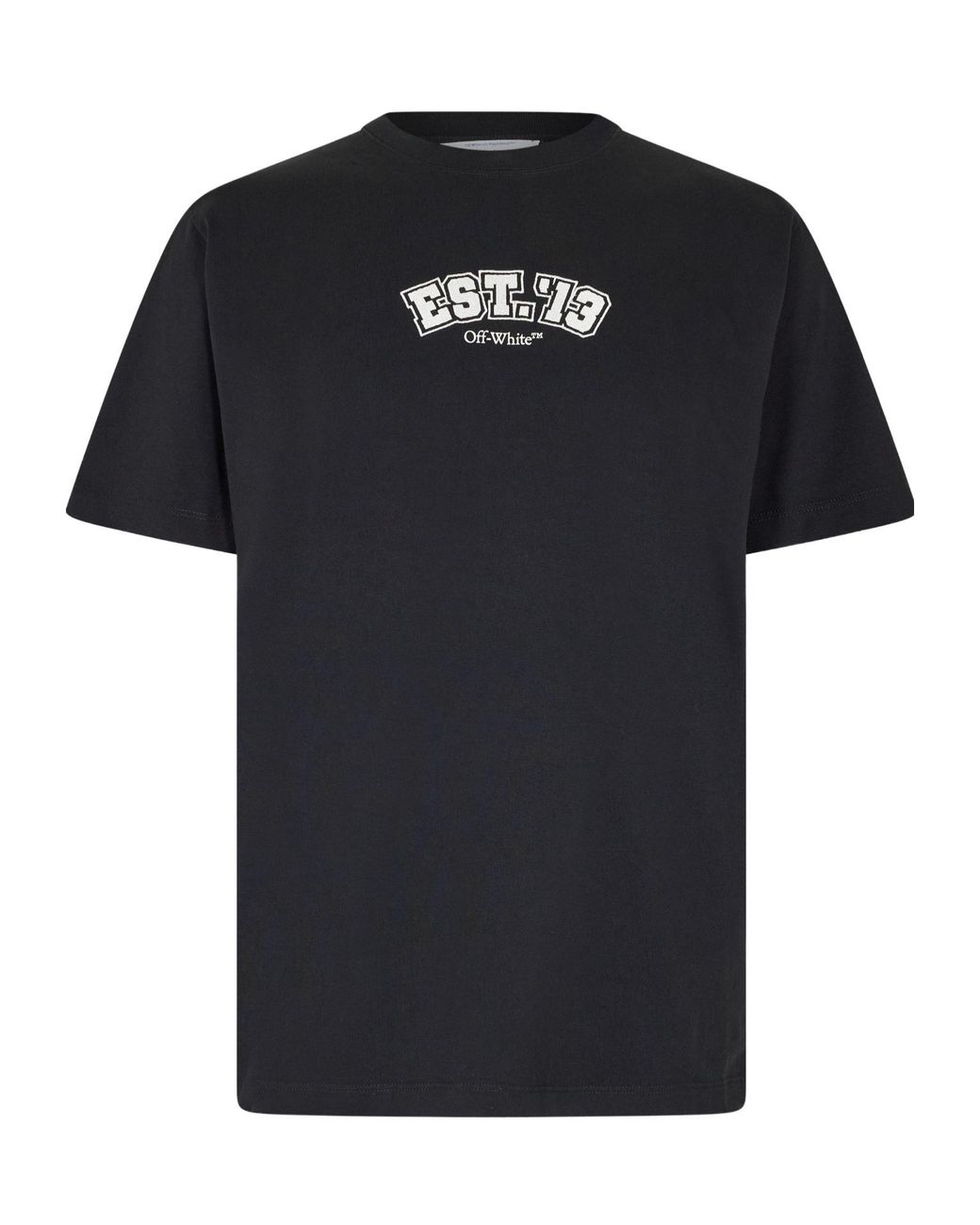 Off-White c/o Virgil Abloh Black Casual T-Shirt for men