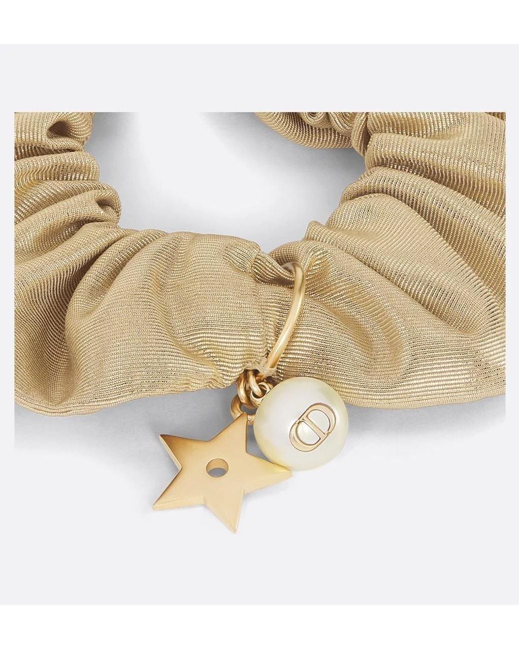 Dior Metallic Sweet Hair Tie