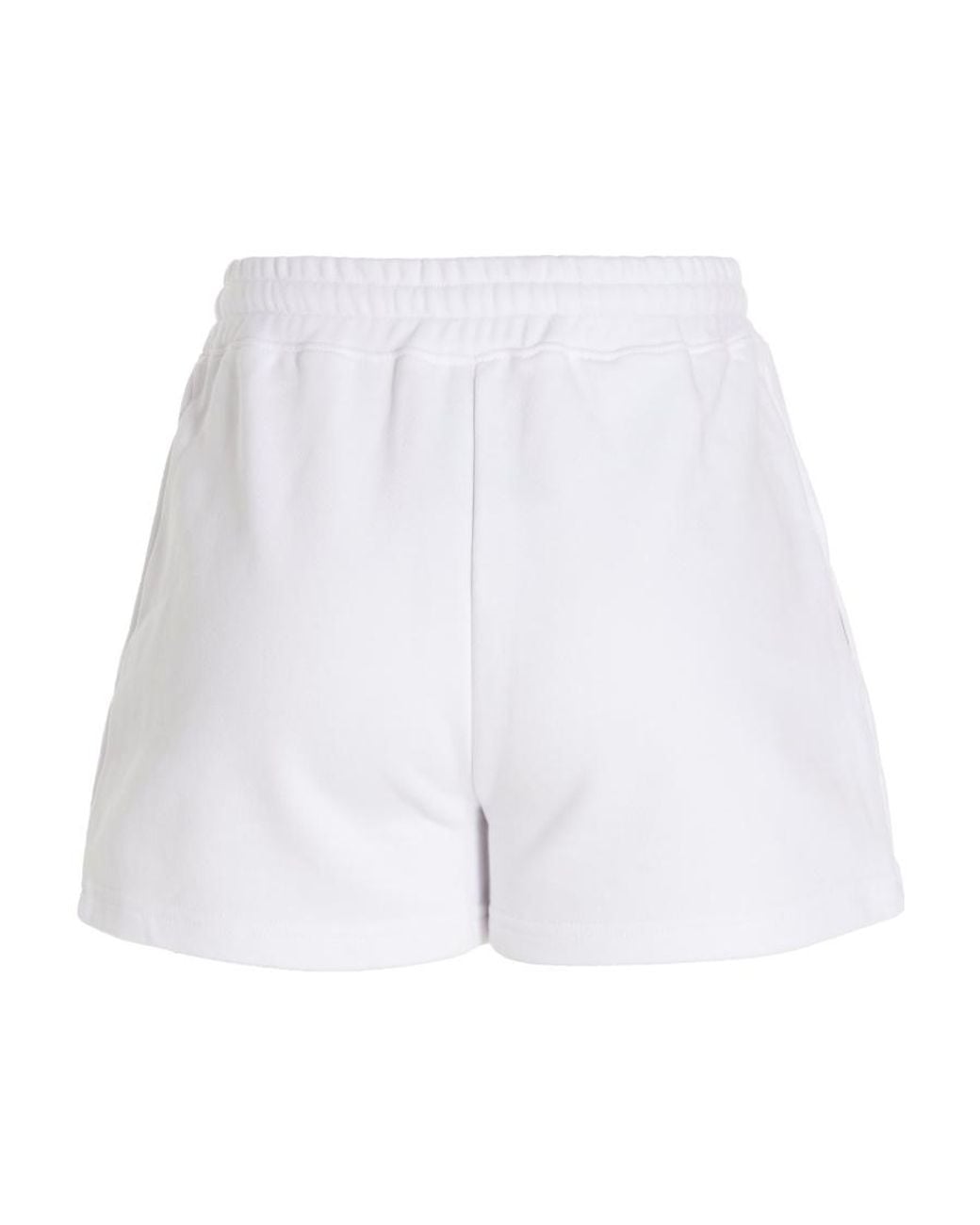 Moschino White モスキーノ ロゴ トラックショーツ