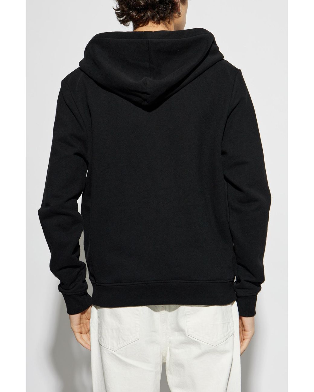 AllSaints Black Raven Zip-Up Hoodie for men