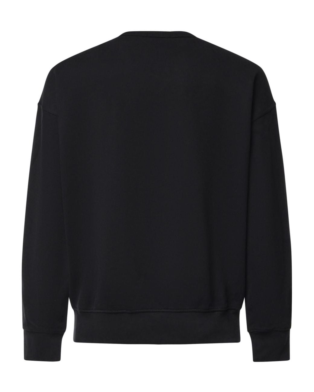 Polo Ralph Lauren Black Printed Fleece Sweatshirt for men