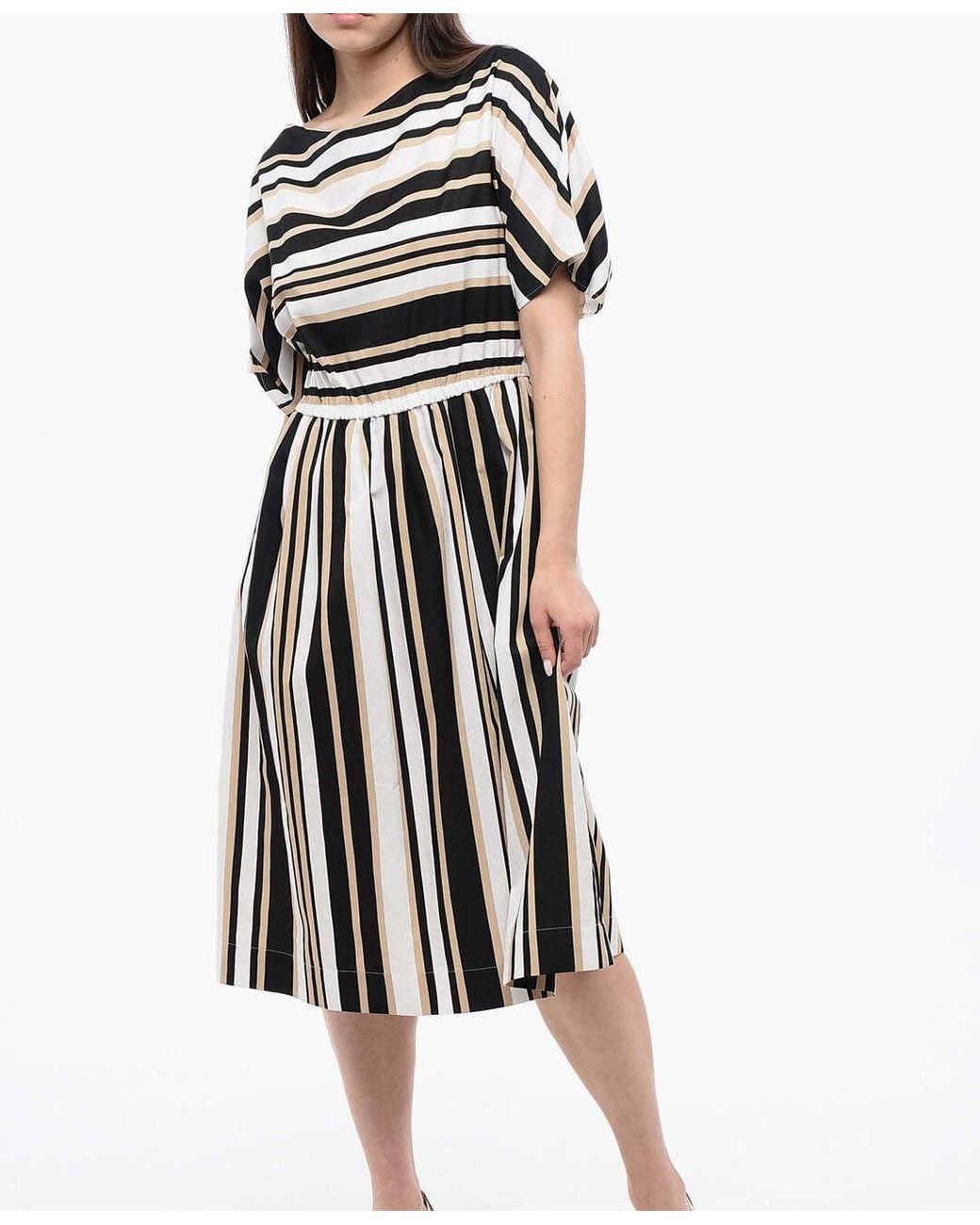 Woolrich Black Scully Flared Dress