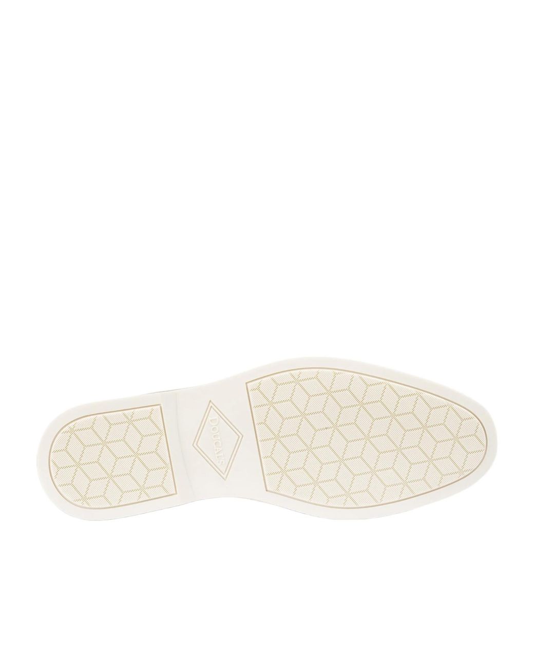 Doucal's White Round Toe Loafers for men