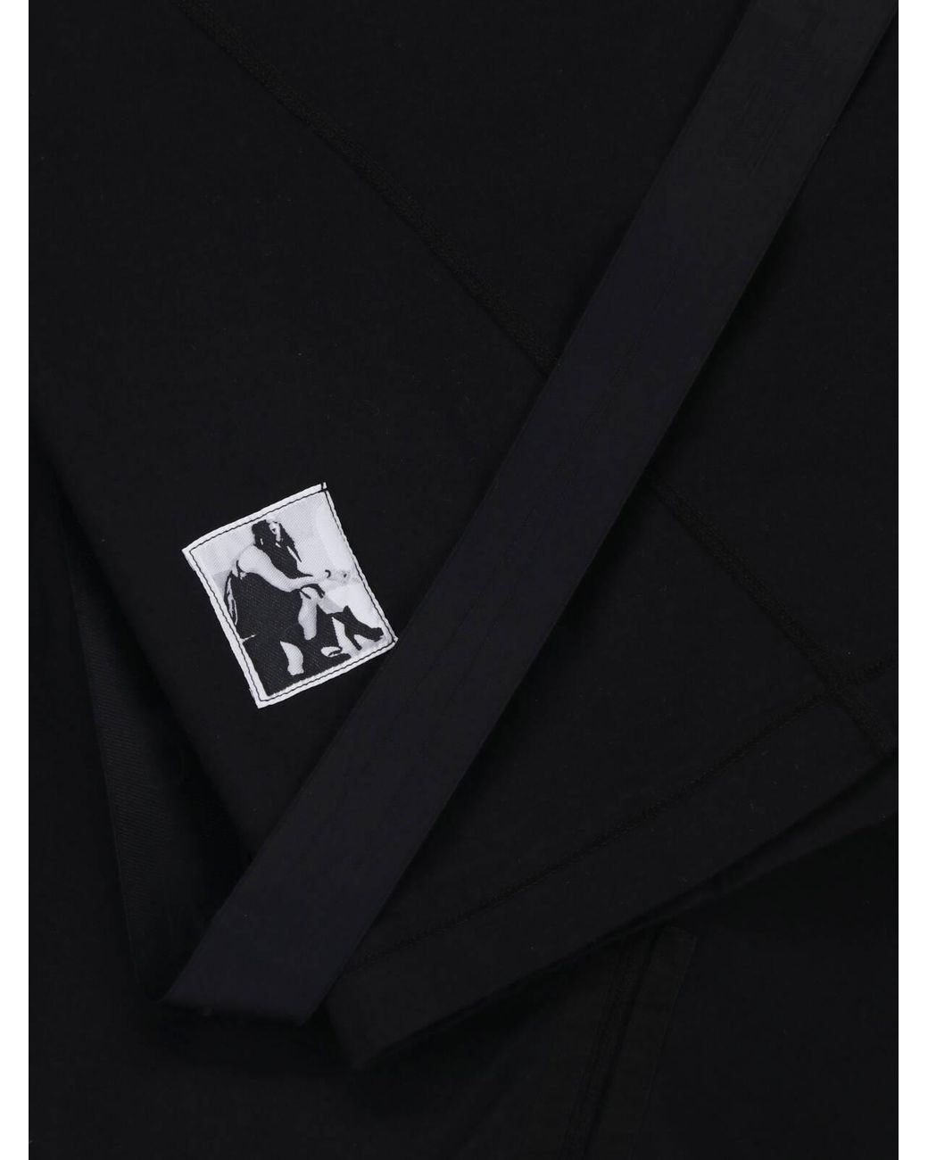 Rick Owens Black Short-Sleeved T-Shirt for men