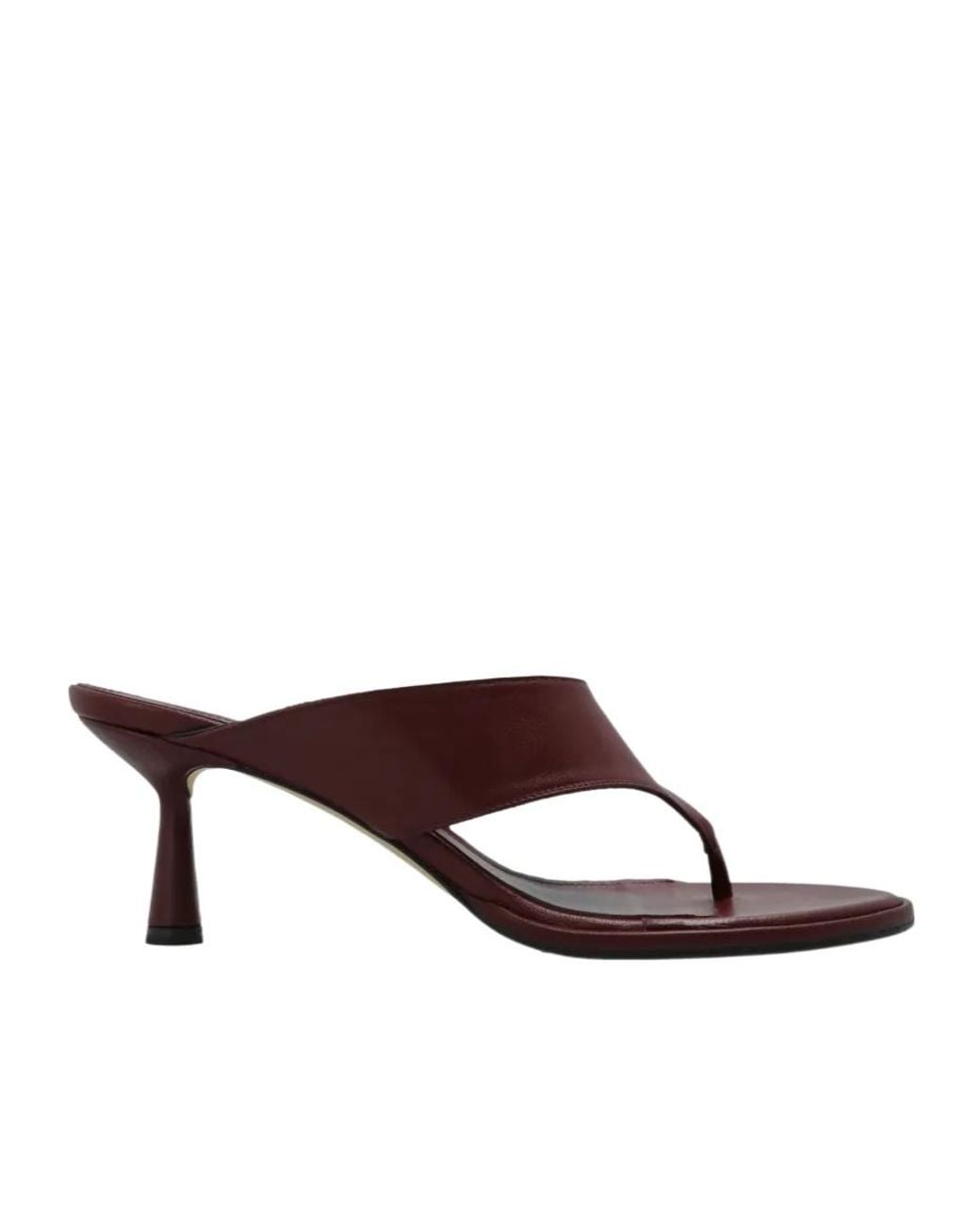 Aeyde Brown Olenna Thong Sandals