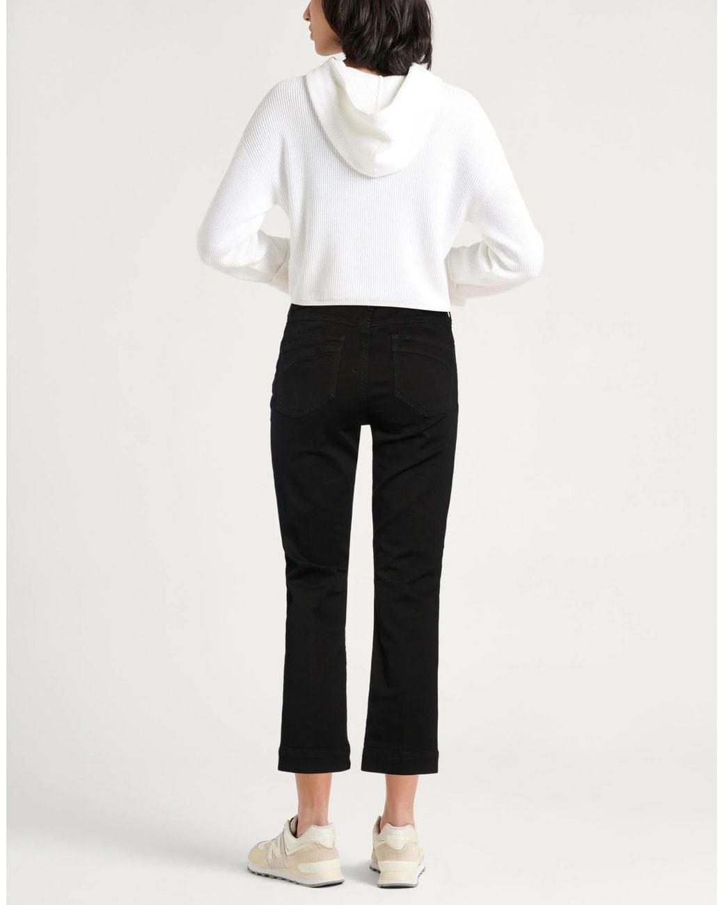 Sportmax Black Slim-Fit Straight-Leg Pants