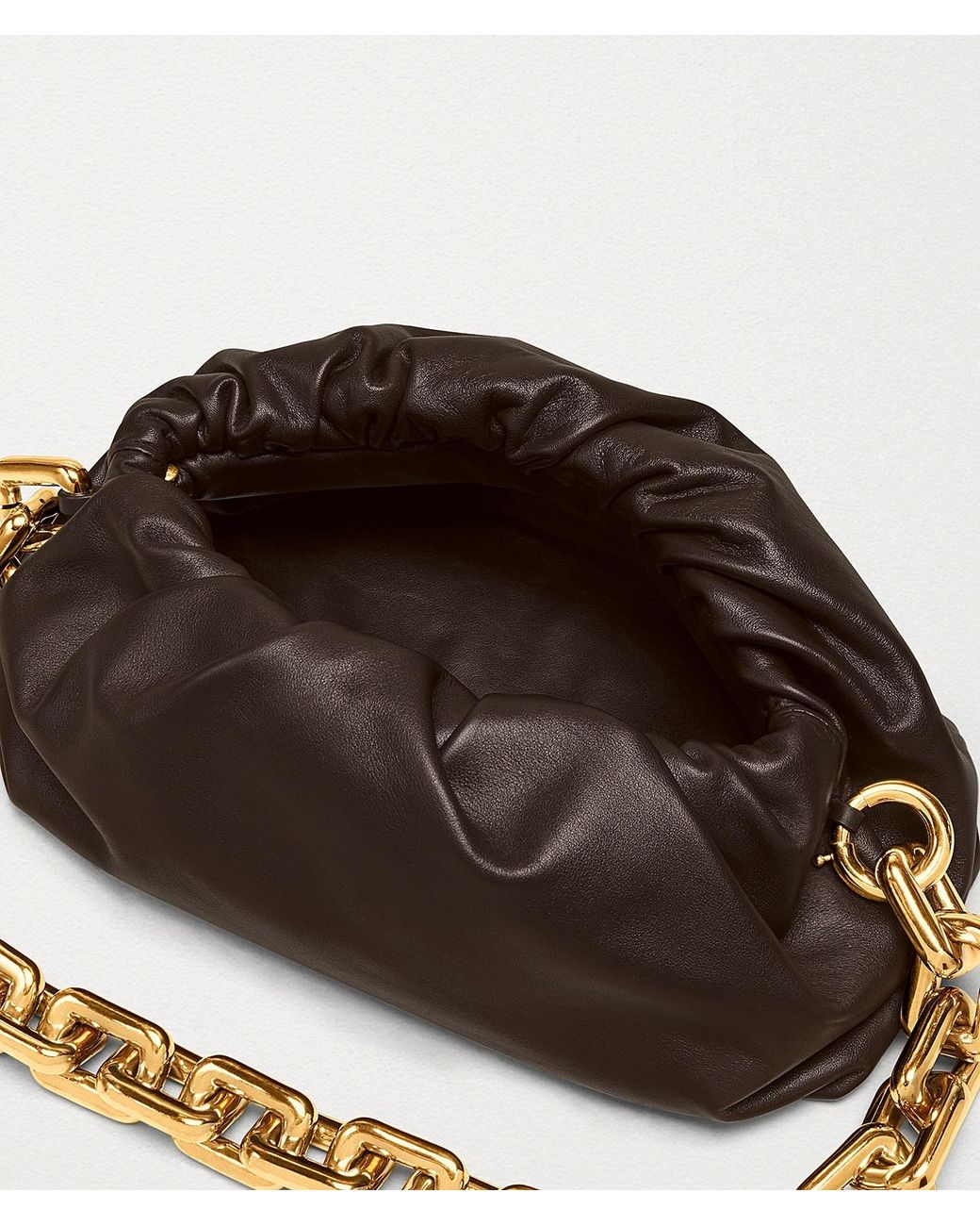 Bottega Veneta Brown The Chain Pouch Shoulder Bag