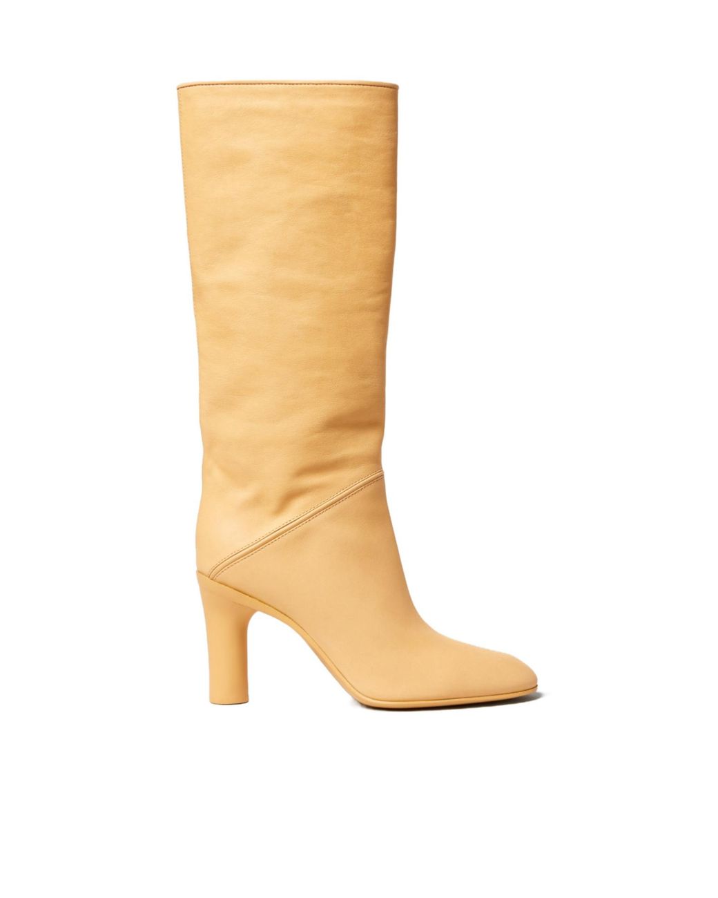 Céline White Tube High Boot