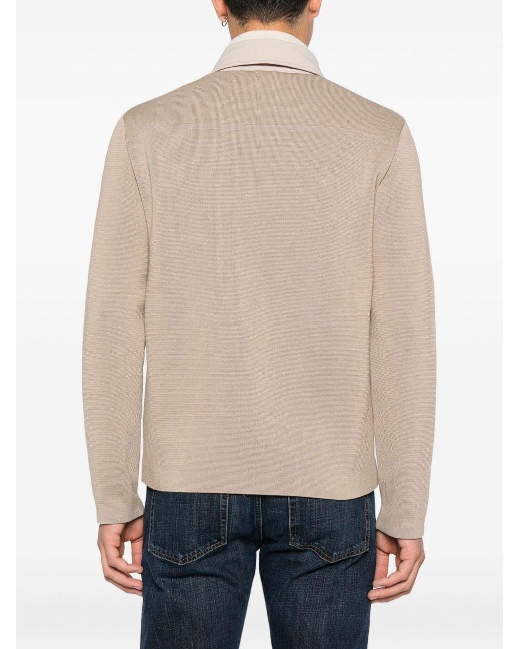Herno Natural Pocket Panelled Jacket for men