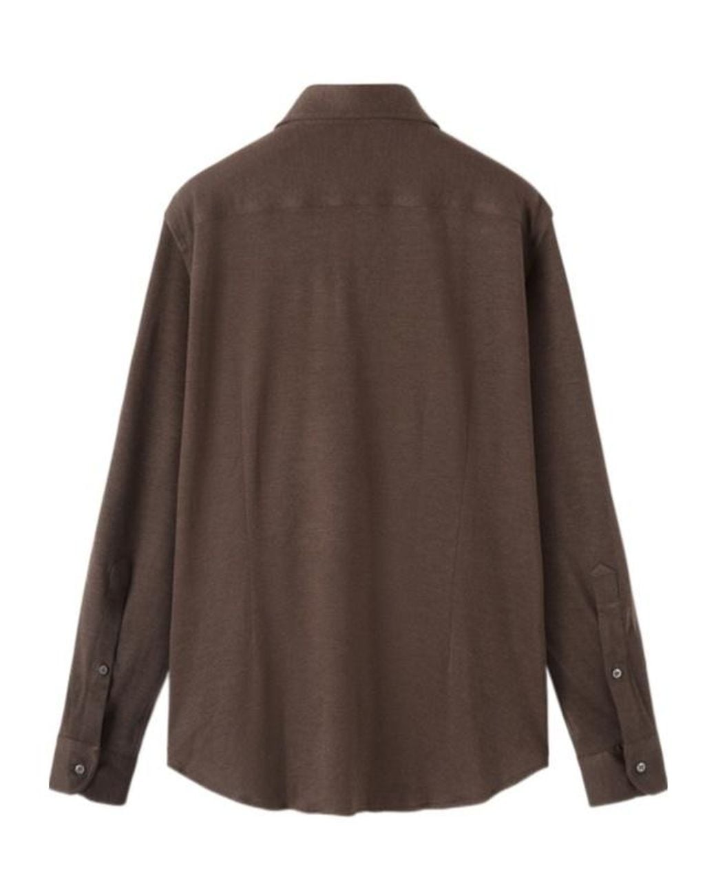 Loro Piana Brown Andrew Shirt for men