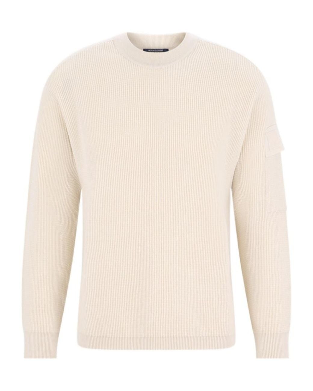 C P Company White Crew-Neck Pullover for men