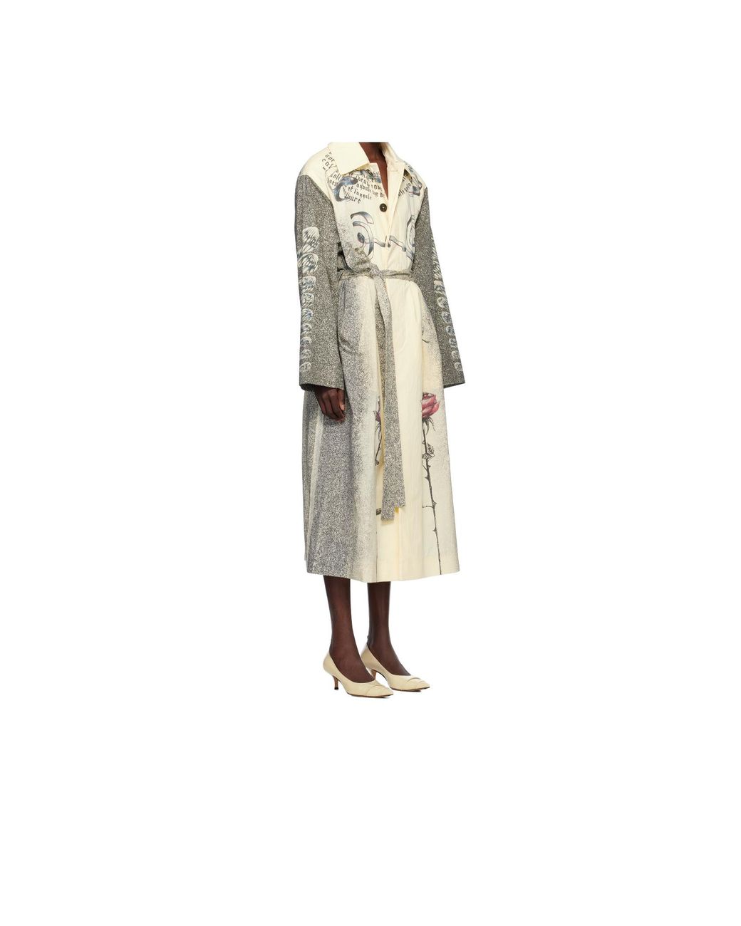 Jean Paul Gaultier White Long Sleeve Windbreaker