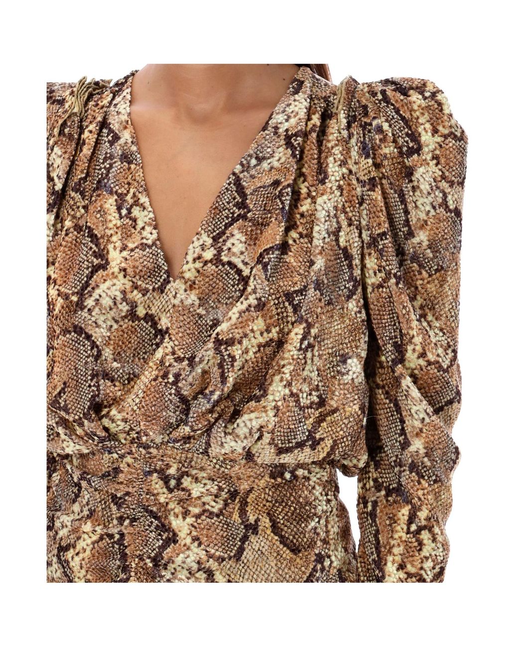 Isabel Marant Brown Marlin Blouse