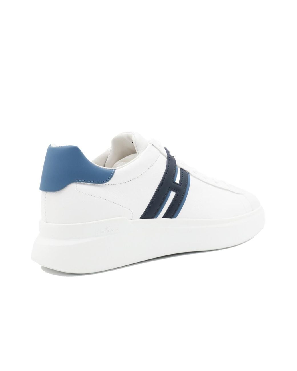 Hogan Blue H580 Low-Top Round-Toe Sneakers for men