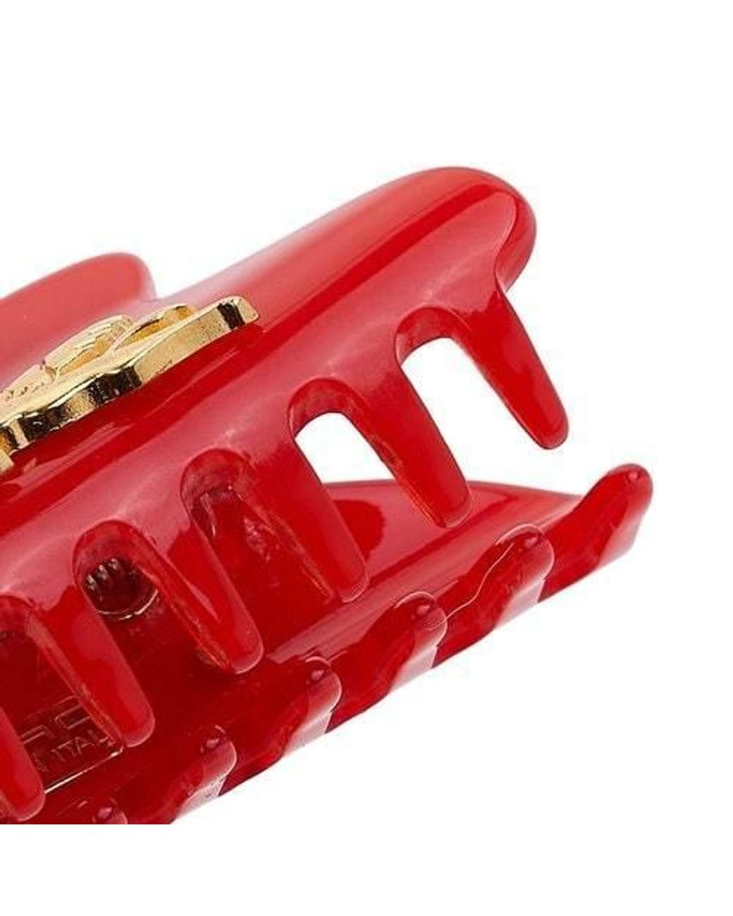 Etro Red Profumi Hair Clips