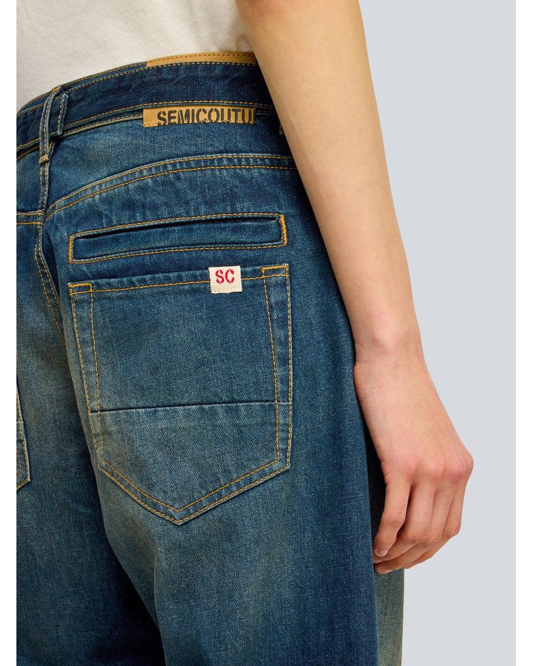 Semicouture Blue Jeans