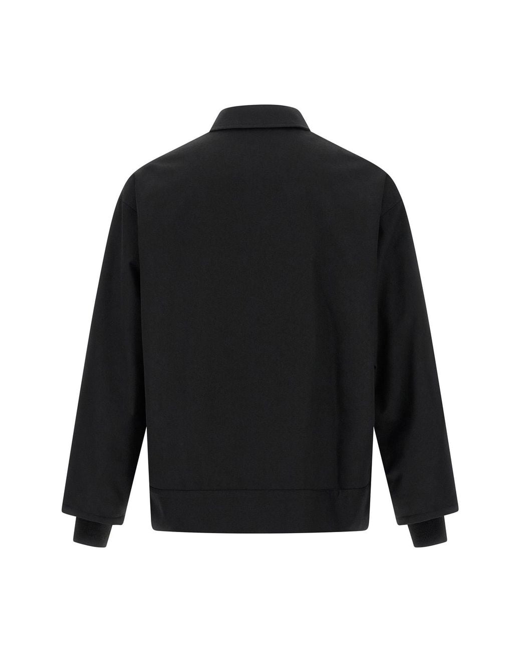 Comme des Garçons Black Press-Stud Fastening Jacket for men