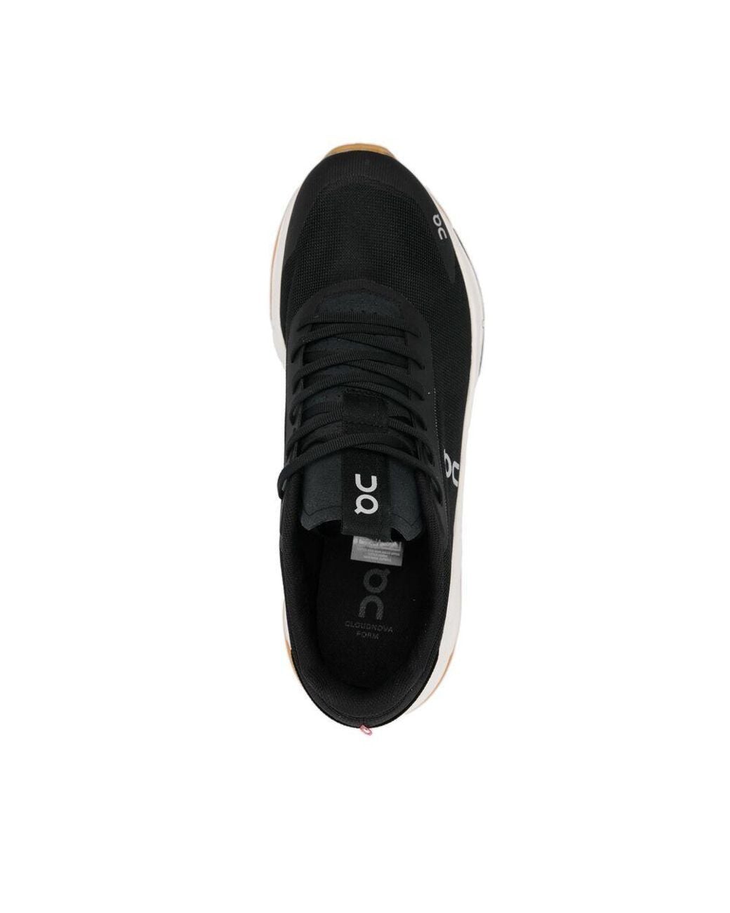 On Shoes Black Cloudnova Form 2 Lace-Up Sneakers for men