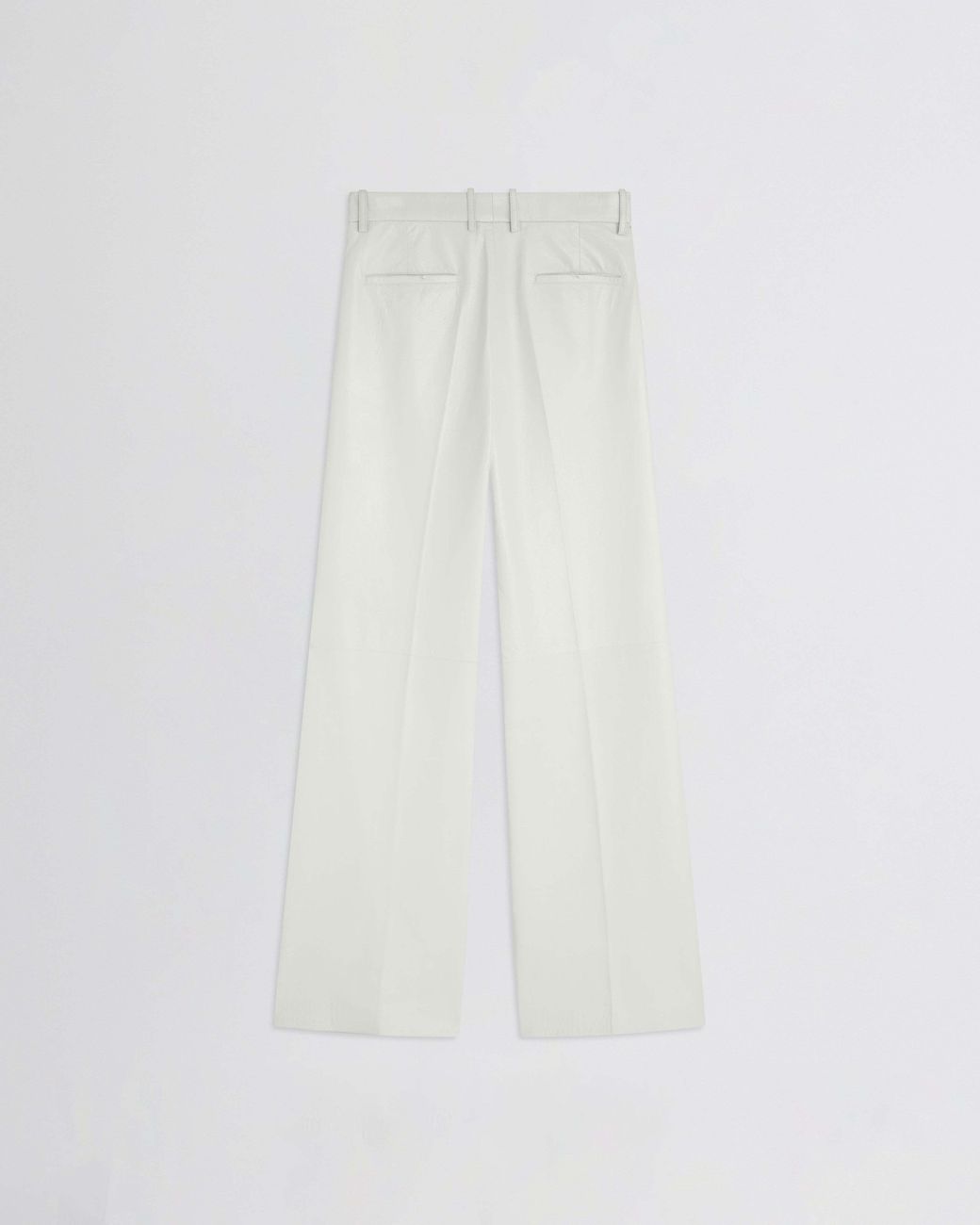 Phoebe Philo White Leather Trousers