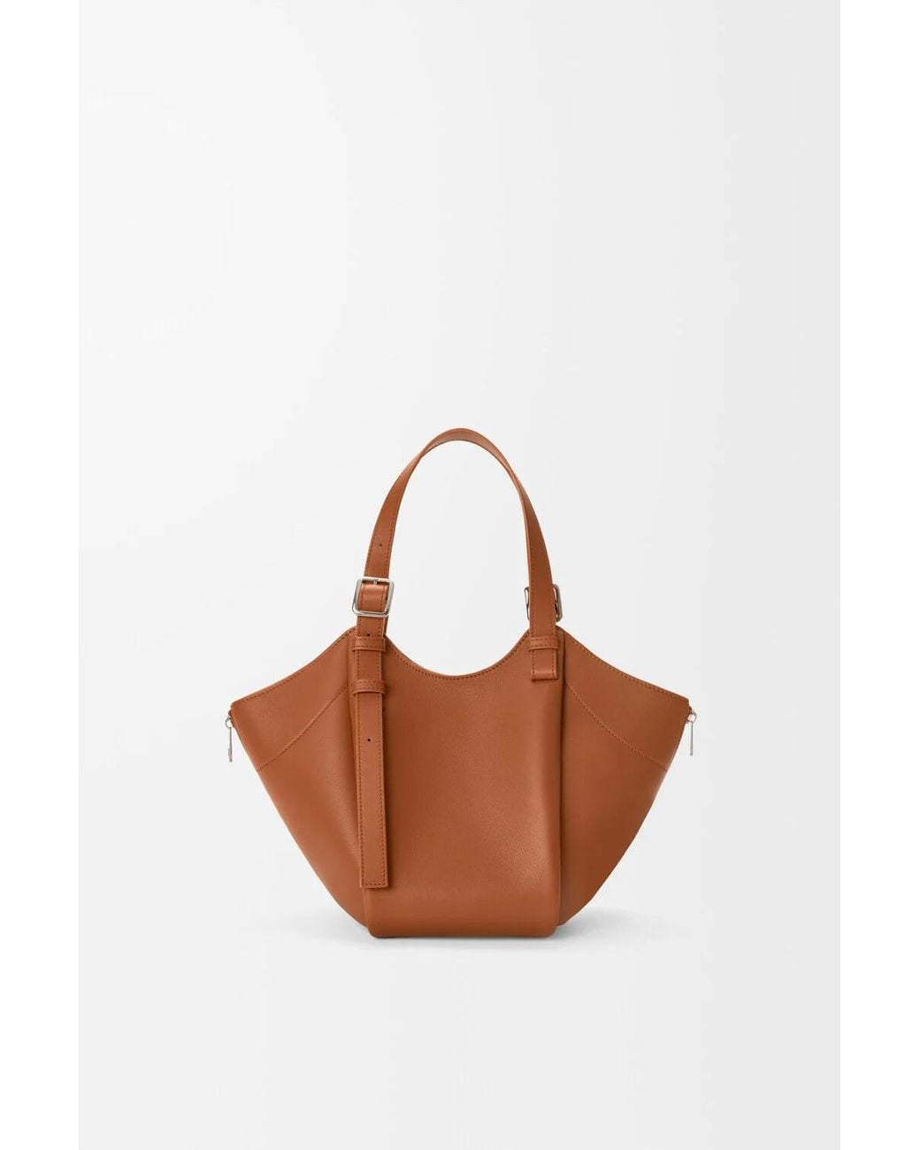 Loewe Brown Hammock Flip Bag