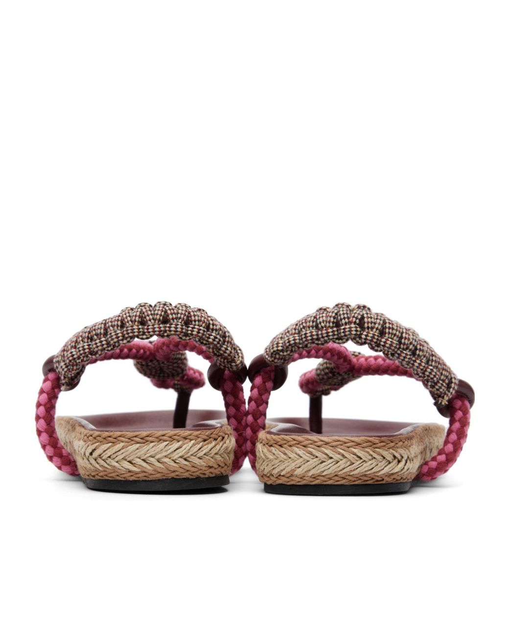 Isabel Marant Brown Gypso Braided Sandals
