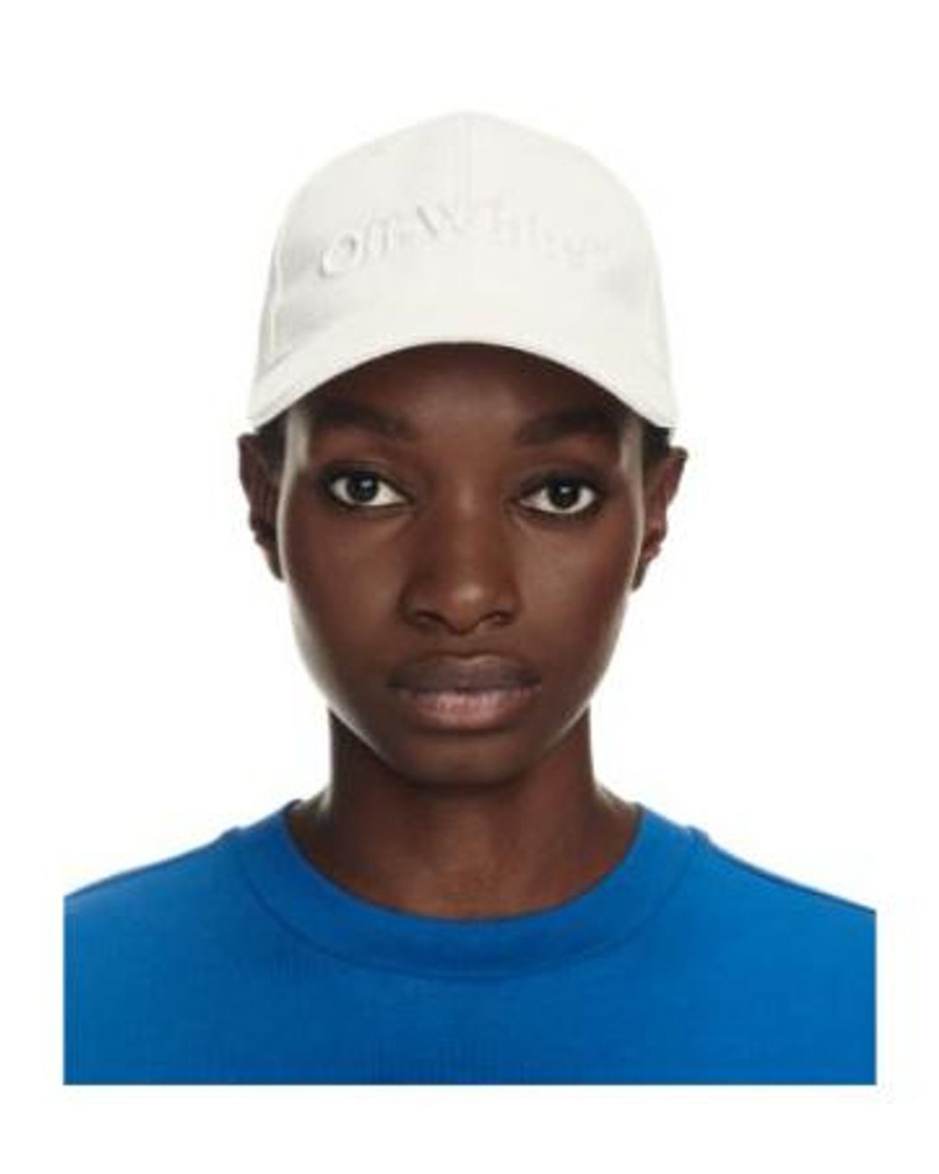Off-White c/o Virgil Abloh White Drill Logo Bksh Baseball Cap