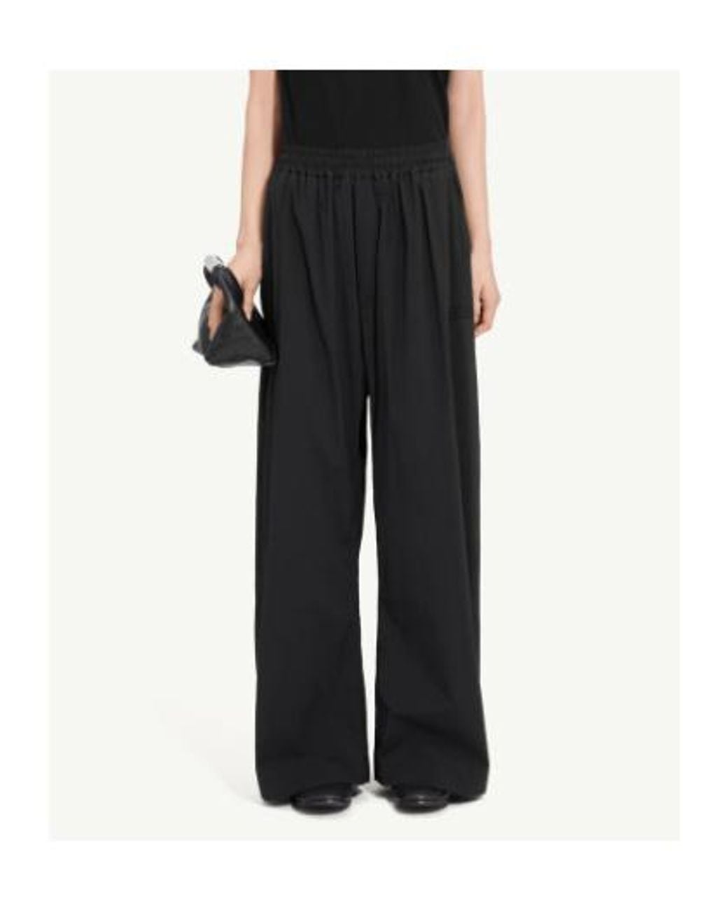 MM6 by Maison Margiela Blue Logo-Embroidered Drawstring Trousers