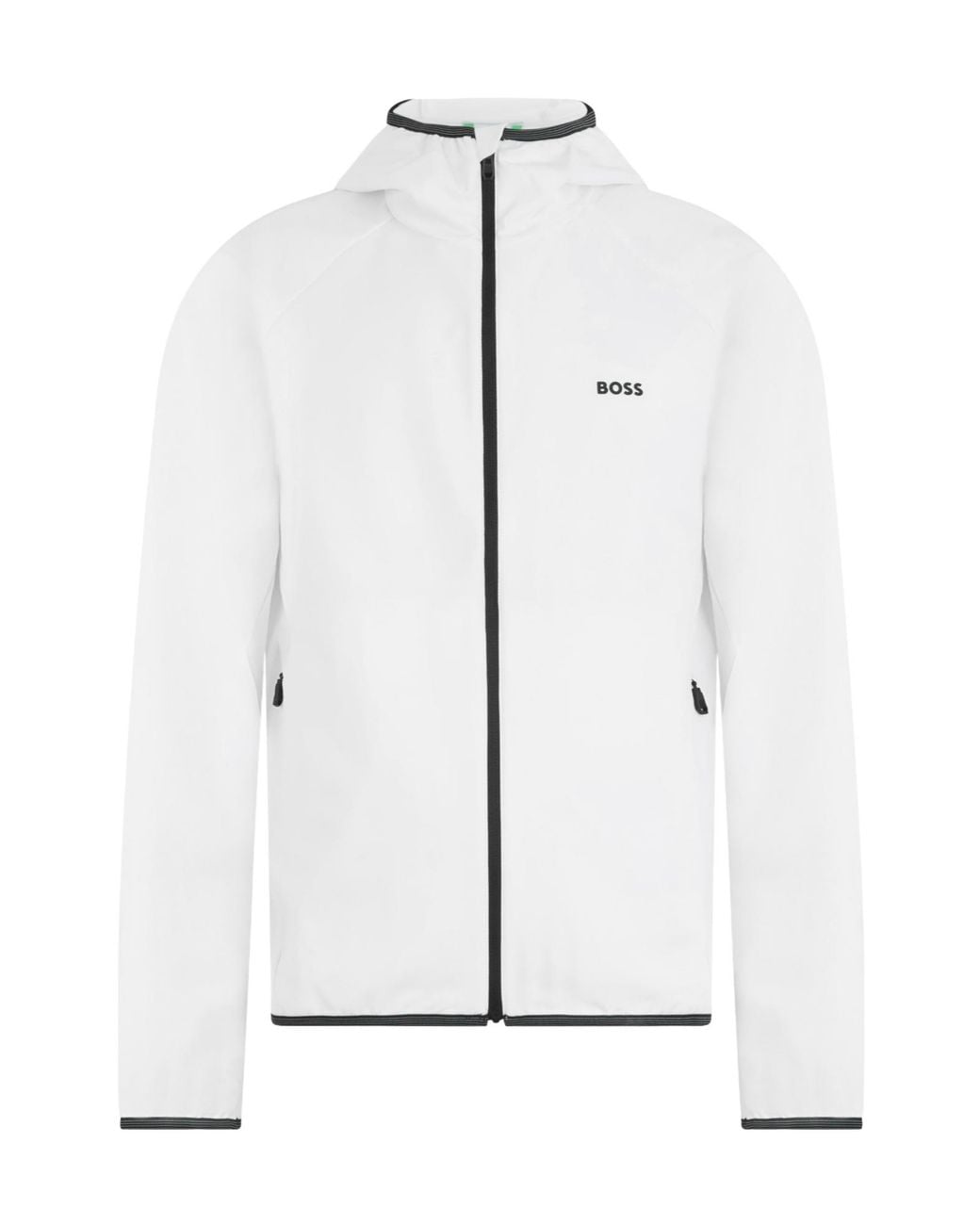 Boss Natural Boss Hooded Zip Performance Jacket for men