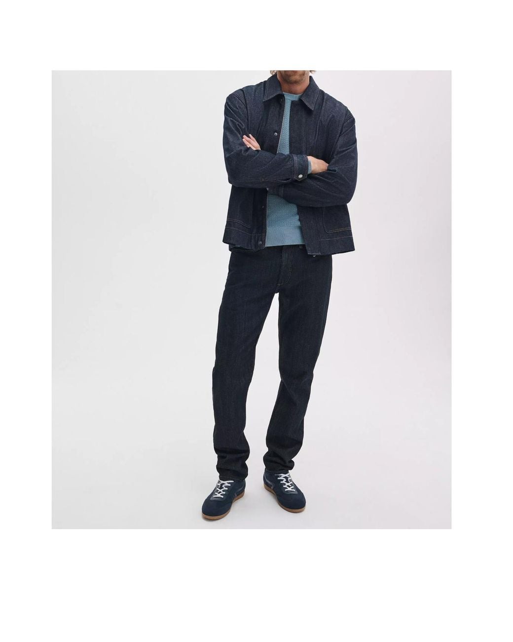 Rag & Bone Blue Belt-Loop Jeans for men