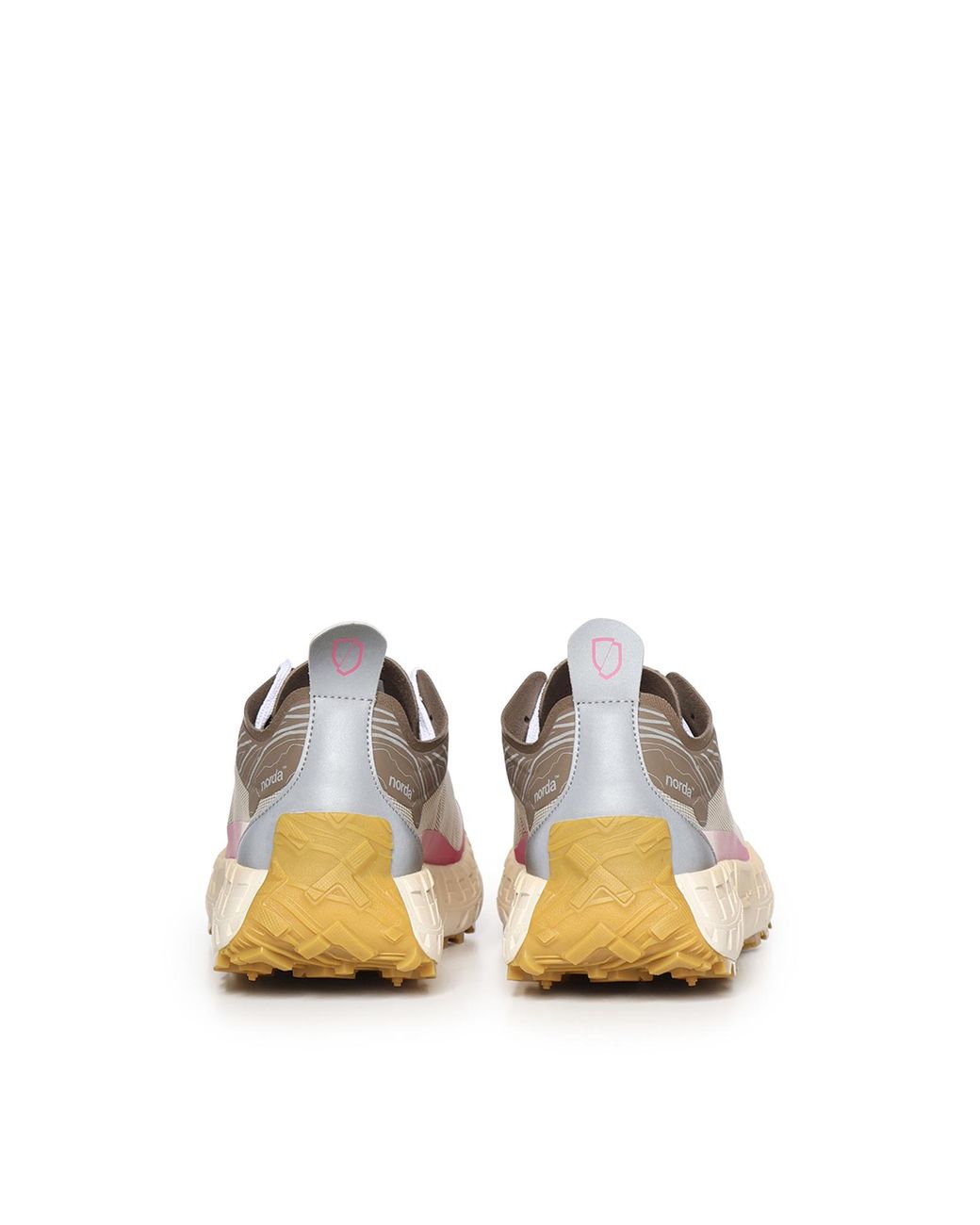 Norda Pink Cinderbio Low-Top Sneakers for men