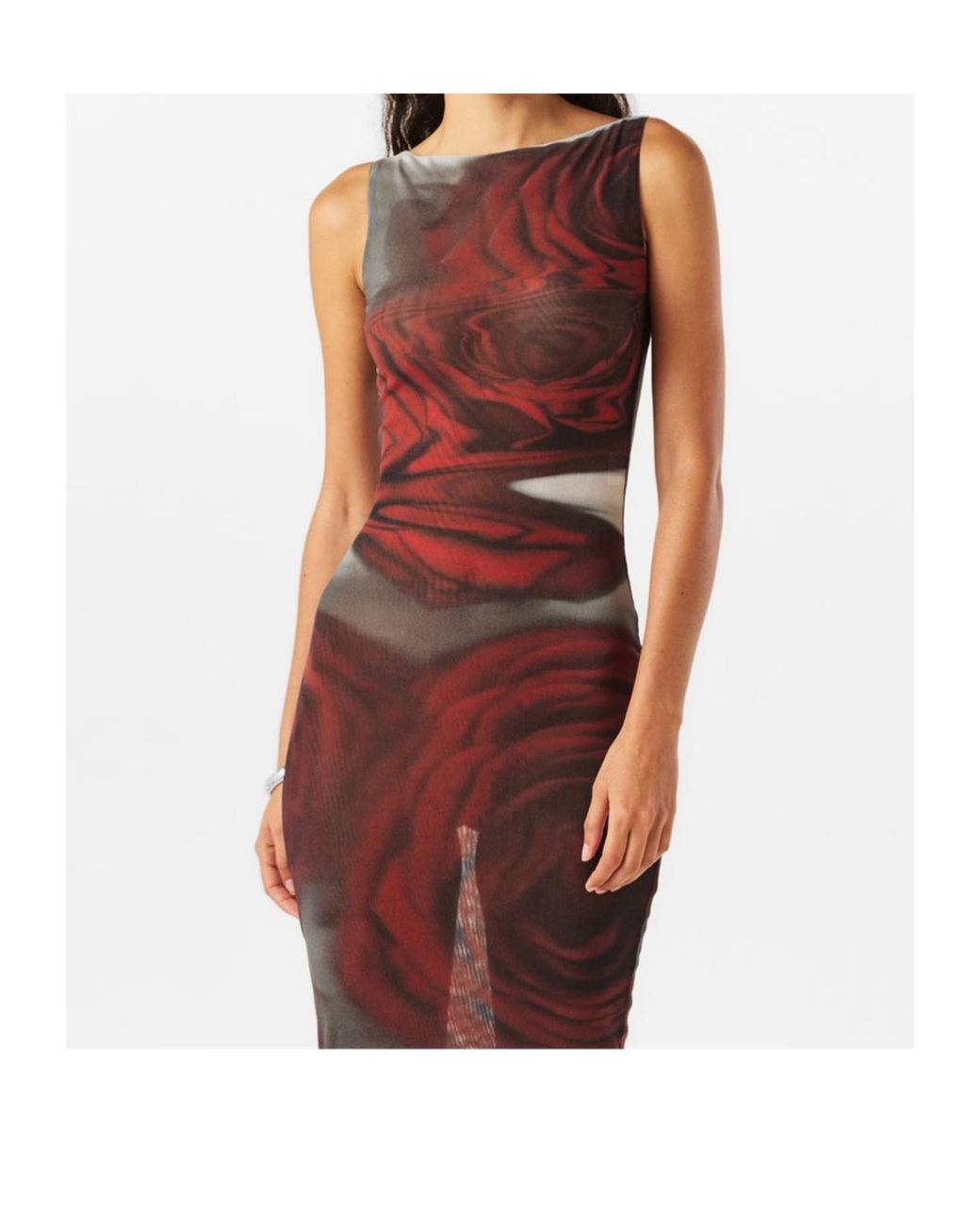 Jean Paul Gaultier Red Sleeveless Dress