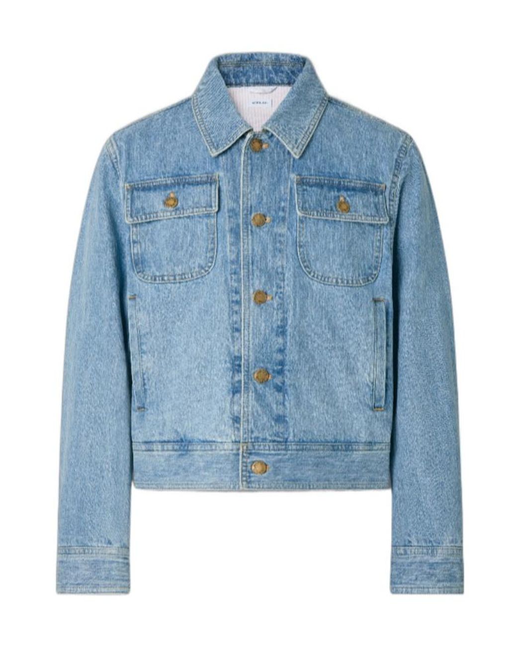 Thom Browne Blue Classic Denim Jacket for men