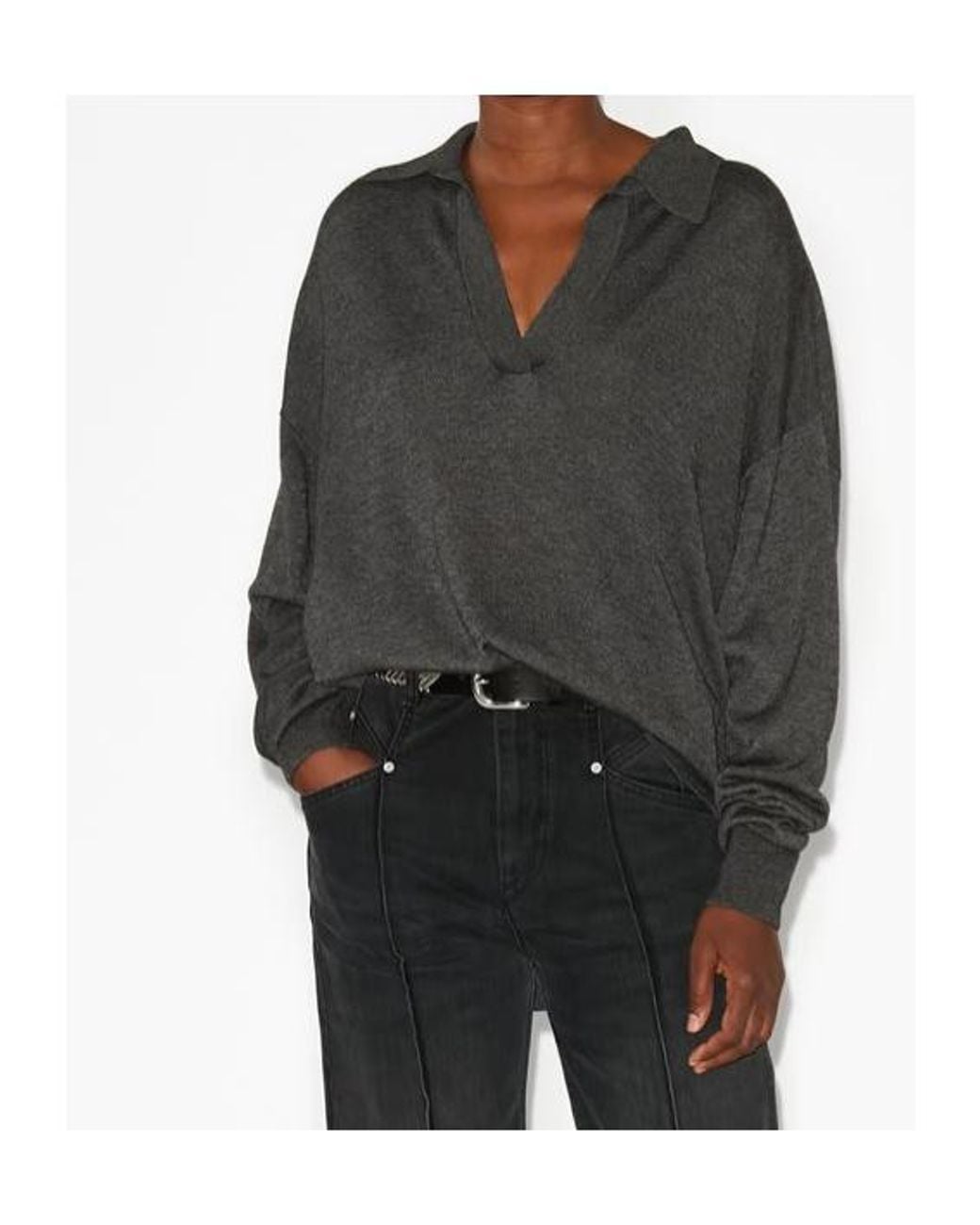 Isabel Marant Gray Galix Sweater