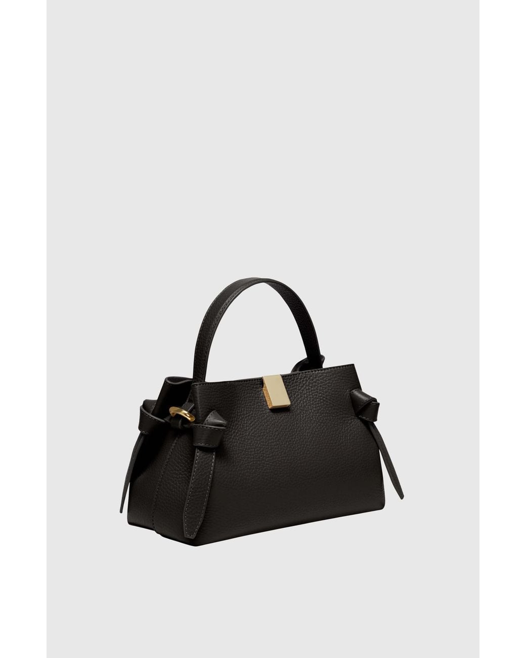 Yuzefi Black Mini Gyoza Shoulder Bag